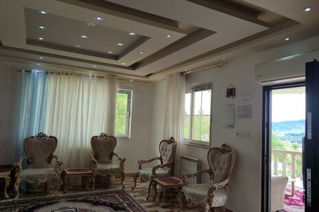 واحد مبله تکخواب در طبقه دوم ویلا در فومن
