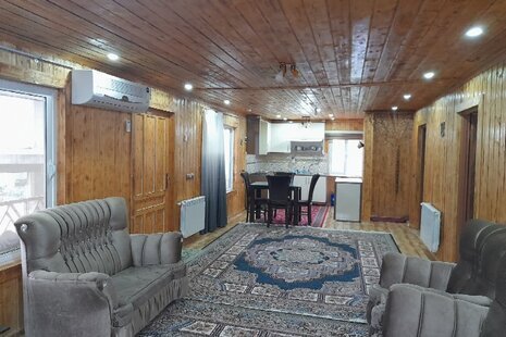 واحد دو خواب مبله طبقه اول ویلا در ماسال