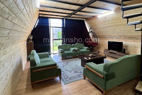 کلبه سوئیسی دوبلکس مبله دوخواب در رشت