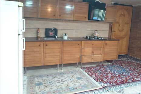 سوئیت45 متری مبله در باغ ویلا در کاشان