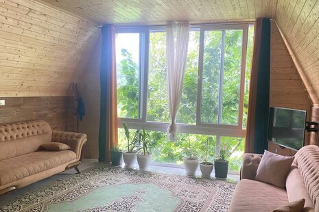 کلبه سوئیسی دوبلکس تکخواب آنجلیکا در سوادکوه