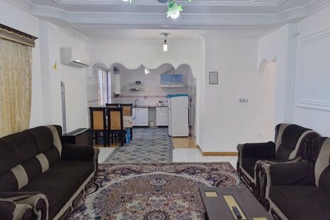 واحد مبله دوخواب المپیک در طبقه همکف ویلای رامسر