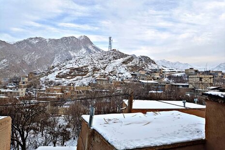 اتاق گل محمدی دراقامتگاه بوم گردی در برزک کاشان