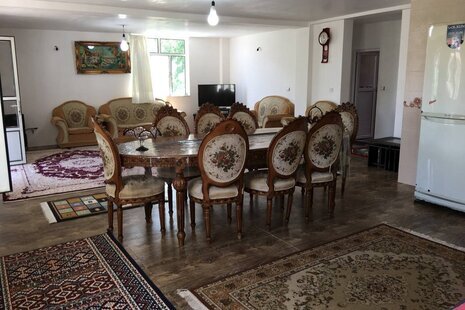 واحد دو خواب در طبقه اول باغ ویلایی کلاردشت