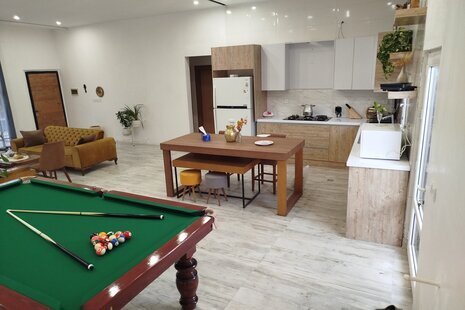 ویلا دوخواب استخردار مبله آرزوها در چهارباغ