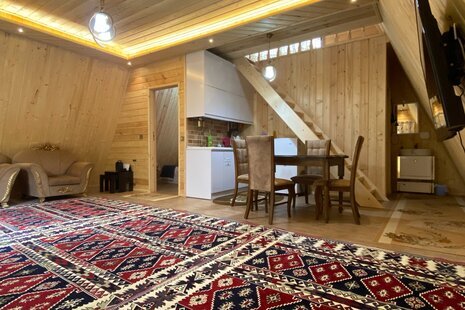 کلبه سوئیسی دوبلکس مبله دوخواب آرن گیسوم در اسالم