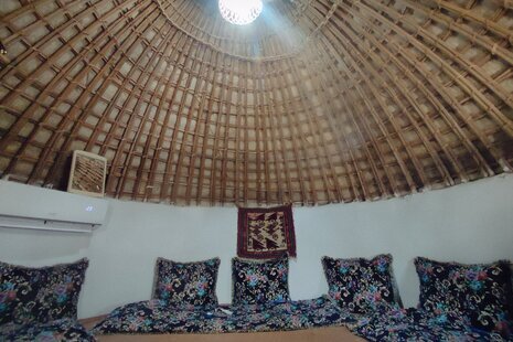 اتاق کومه 1 در اقامتگاه بومگردی هنگام