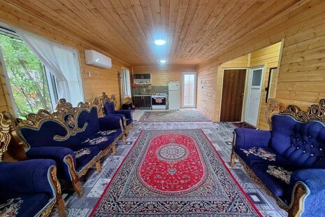کلبه دوخواب صدای رود در ماسال