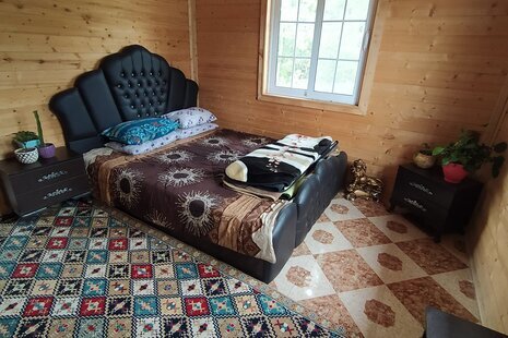 کلبه چوبی دنج دو خواب مبله در ماسال