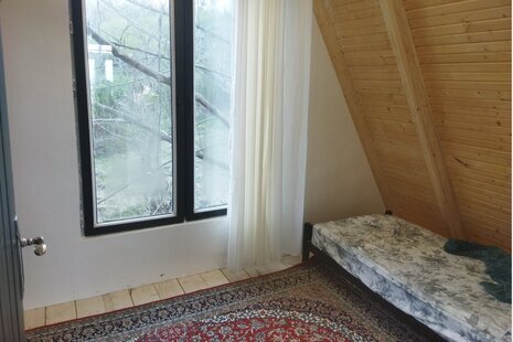 کلبه سوئیسی مبله دوبلکس دو خواب پسر جنگل در تنکابن