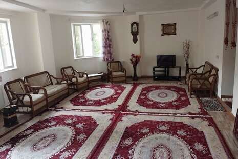 واحد مبله دوخواب جنگلی فرشید در طبقه همکف ویلا ماسال