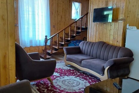 کلبه چوبی دوبلکس در ماسال