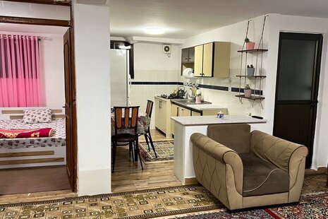 واحد مبله تک خواب در طبقه همکف ویلا آستانه اشرفیه