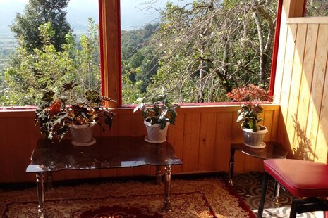 واحد مبله دوخواب ویلا دردل جنگل در ماسال