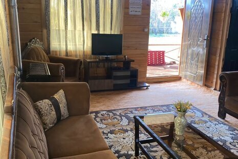 کلبه چوبی دو خواب مبله در ماسال