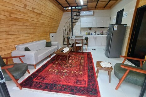 کلبه سوئدی دوخواب سما در ماسال