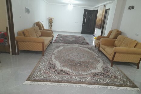 واحد مبله دوخواب در طبقه همکف ویلا در رامسر