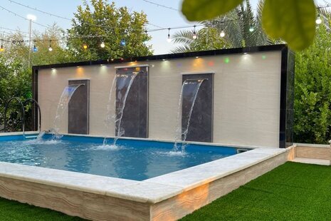 واحد استخردار دوخواب در طبقه اول ویلا رویایی پاکیزه در قشم