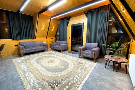 کلبه سوئیسی مبله دو خواب در ماسال