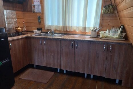 کلبه سوئیسی جکوزی دار مبله دوخواب گوهر در رامسر