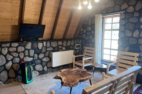 کلبه سوئیسی مبله دو خواب در تنکابن