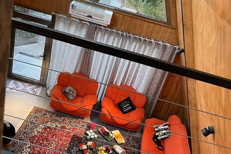 کلبه سوئیسی دوخواب دیار در آستانه اشرفیه