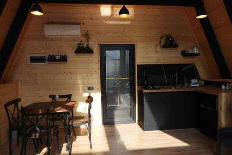 کلبه مبله دوبلکس تکخواب پارادایس در رامسر