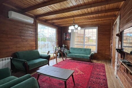 کلبه چوبی دوخواب آرامش در شاندرمن ماسال