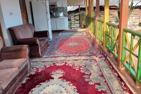 واحد جنگلی تکخواب در طبقه دوم ویلای ماسوله