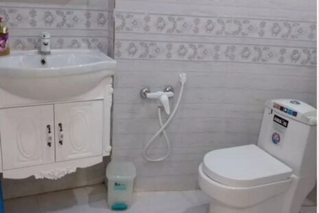 واحد مبله تکخواب خلوتگاه در طبقه همکف ویلا رستم آباد