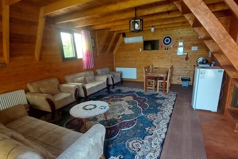 کلبه سوئیسی دوخواب الماس شمال در شیرگاه