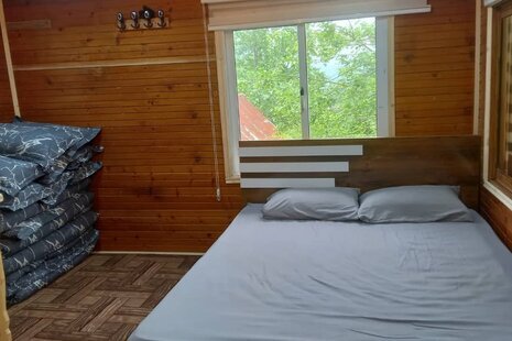 کلبه ی چوبی دوبلکس در سوادکوه