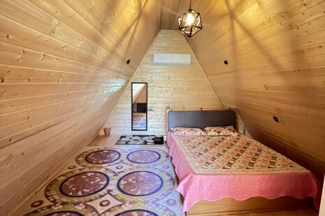 کلبه سوئیسی دوبلکس پناه در شیرگاه