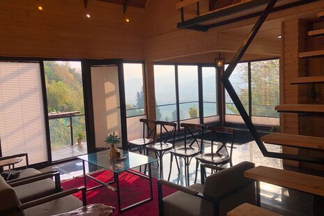 کلبه دوبلکس جکوزی دار مبله دوخواب در بابل