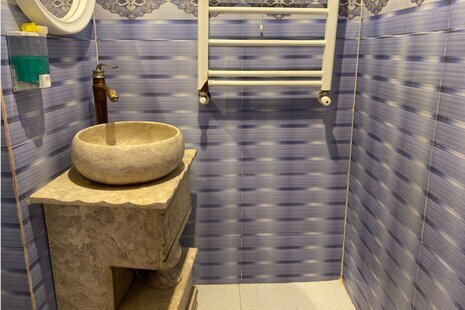 اتاق بامبو در اقامتگاه بومگردی بندر انزلی