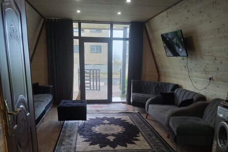 کلبه سوئیسی دوبلکس دوخواب جکوزی دار ساسان در چالوس