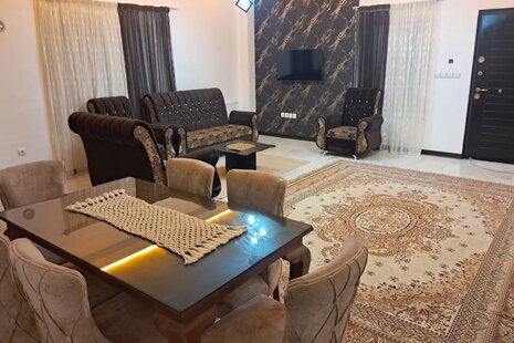 واحد مبله دوخواب کاویان در طبقه همکف   در رامسر