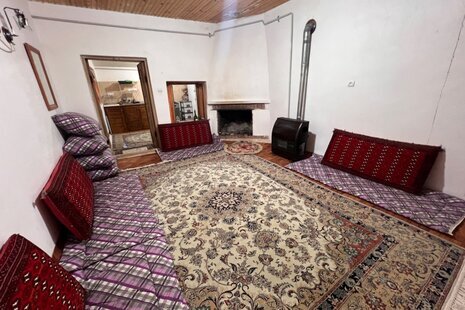 واحد مبله دوخواب آسمان در طبقه اول ویلا در گرگان