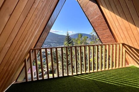 کلبه سوئیسی تکخواب ملانیکا در چالوس