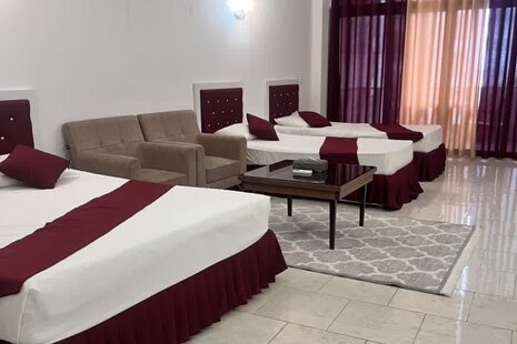 اتاق 4 نفره در هتل ساحلی فریدونکنار