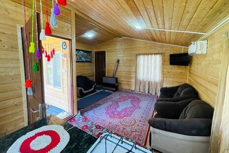 کلبه تکخواب بام سبز کارن در ماسال