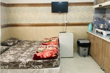 واحد دوتخت در مسافرخانه مشهد