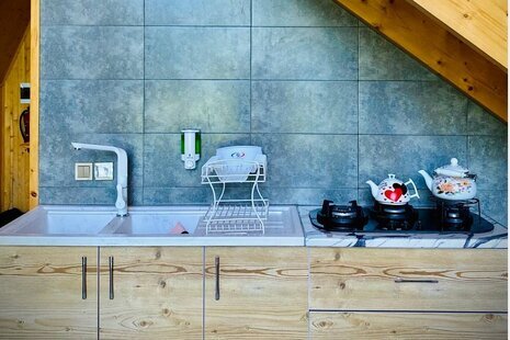 کلبه سوئیسی دوخواب هیرکانی در زیرآب