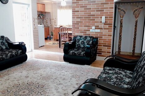 واحد مبله تکخواب در طبقه اول ویلا رادین در سوادکوه