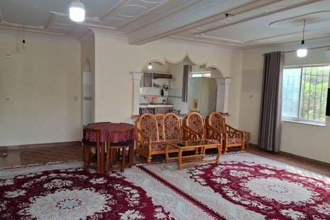 آپارتمان مبله دوخواب طبقه همکف در رامسر