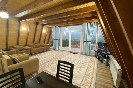 کلبه سوئیسی دوبلکس دوخواب استخردار درشیرگاه