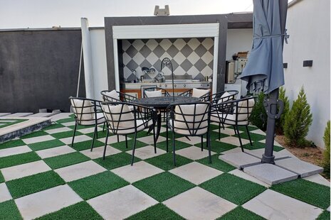 ویلا دو طبقه استخردار مبله دوخواب لوکس خیال در چهارباغ