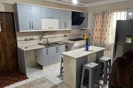واحد مبله دوخواب در طبقه همکف ویلا در تنکابن