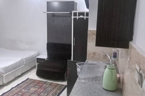 واحد پنج تخت در هتل آپارتمان در مشهد