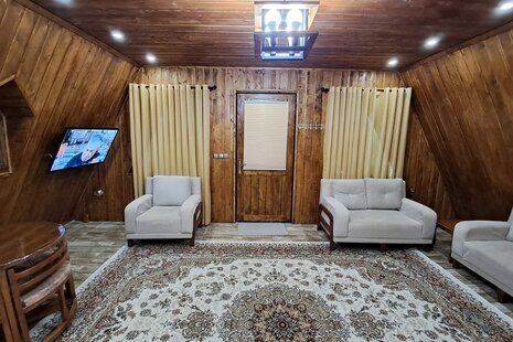 کلبه سوئیسی دوبلکس تکخواب در فومن